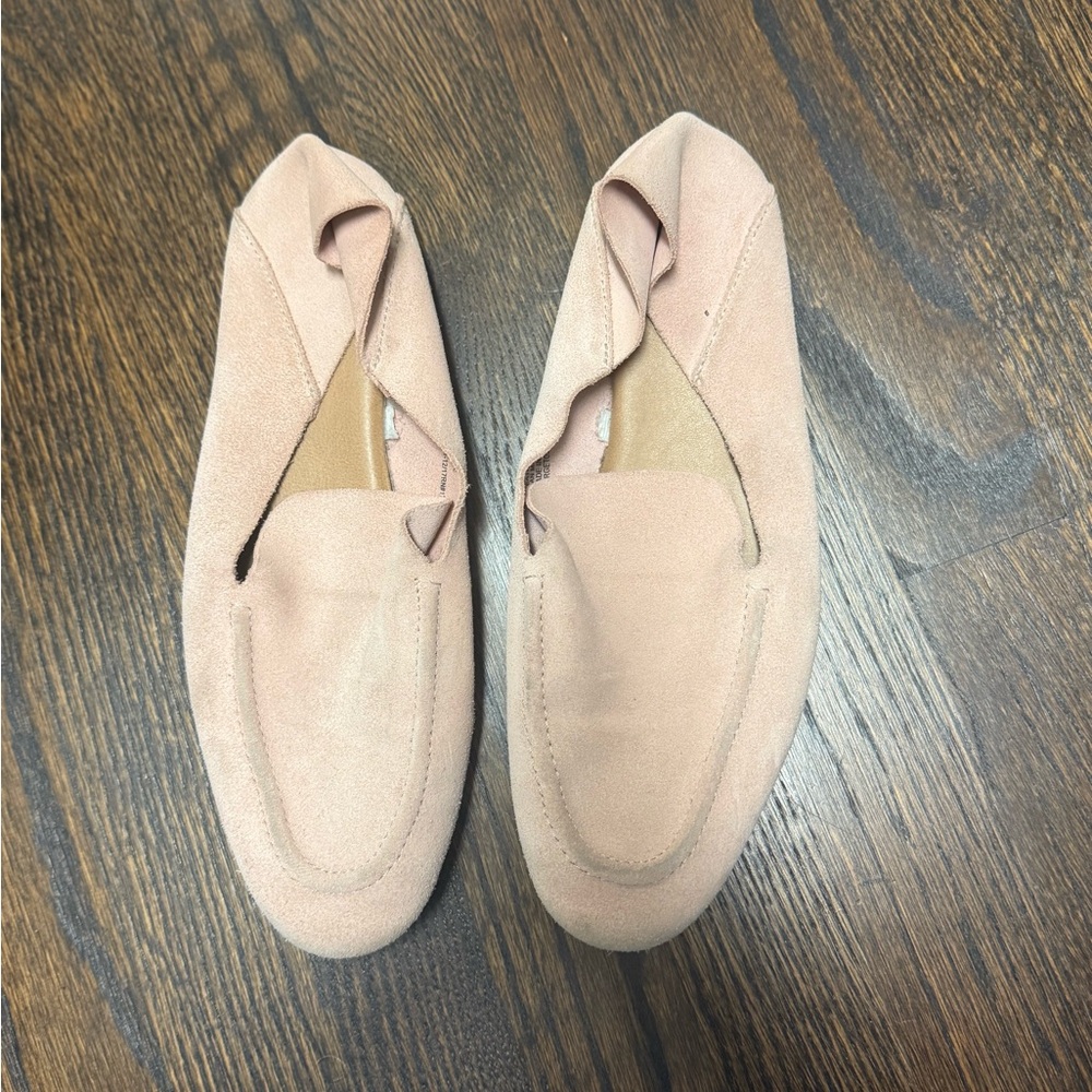 A new day pink loafers size 9